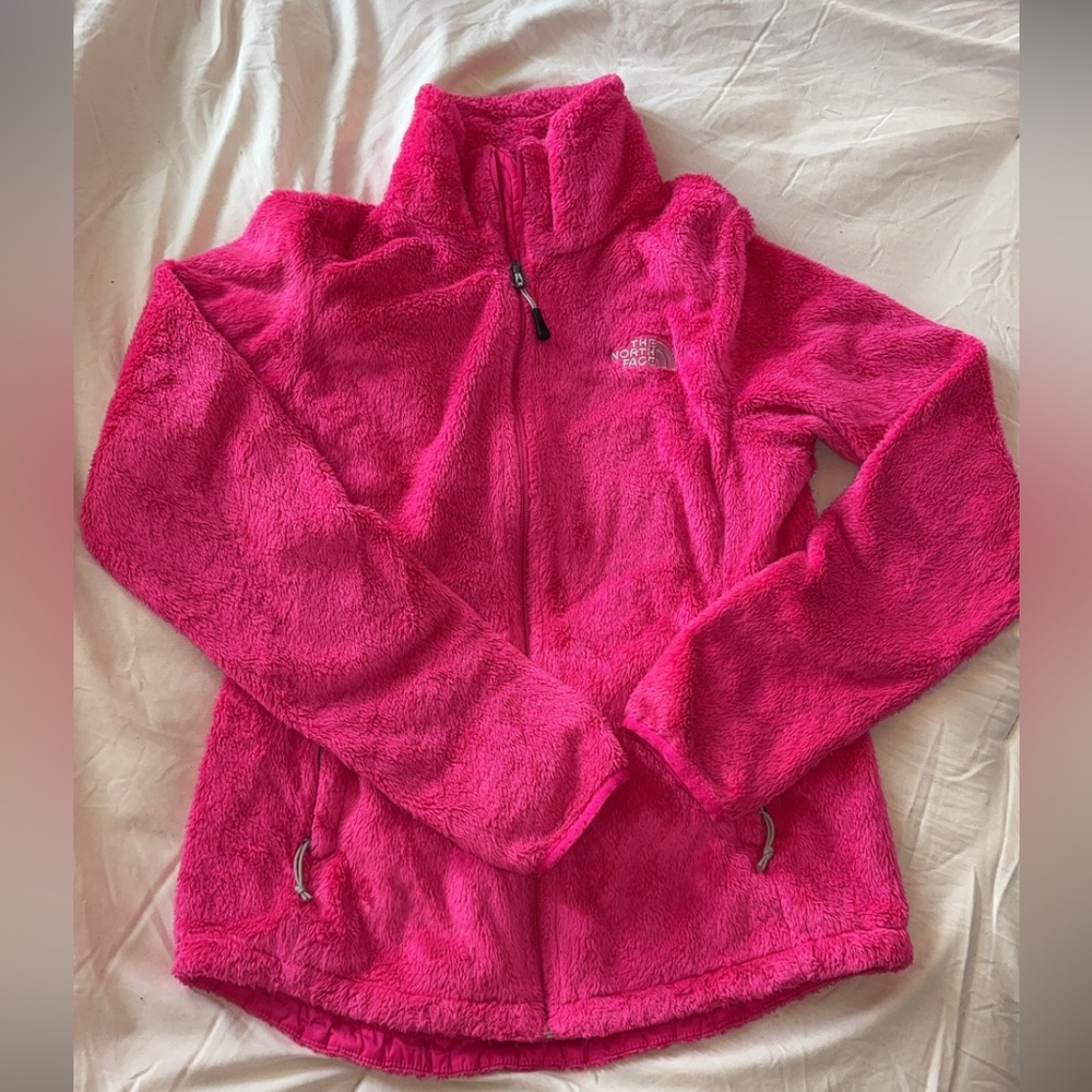 The North Face Pink Fuzzy Jacket